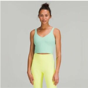 Lululemon Align Tank Sz 6 Wild Mint EUC Removable Pads Discontinued MSRP $68